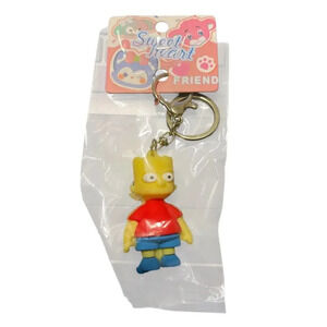 SWEET HEART FRIEND BART SIMPSON KEYCHAIN